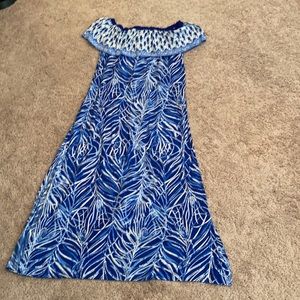 Lilly Pulitzer Size XL off shoulder dress